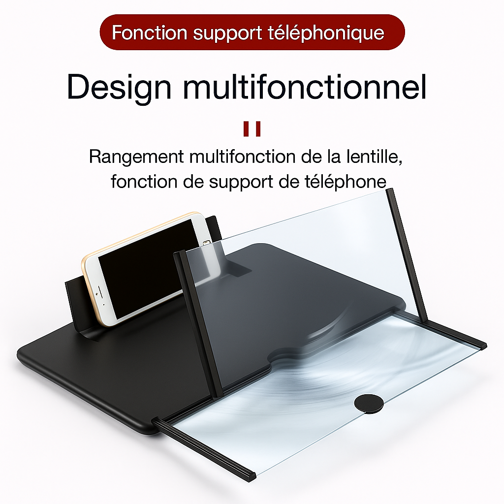 Loupe de téléphone premium