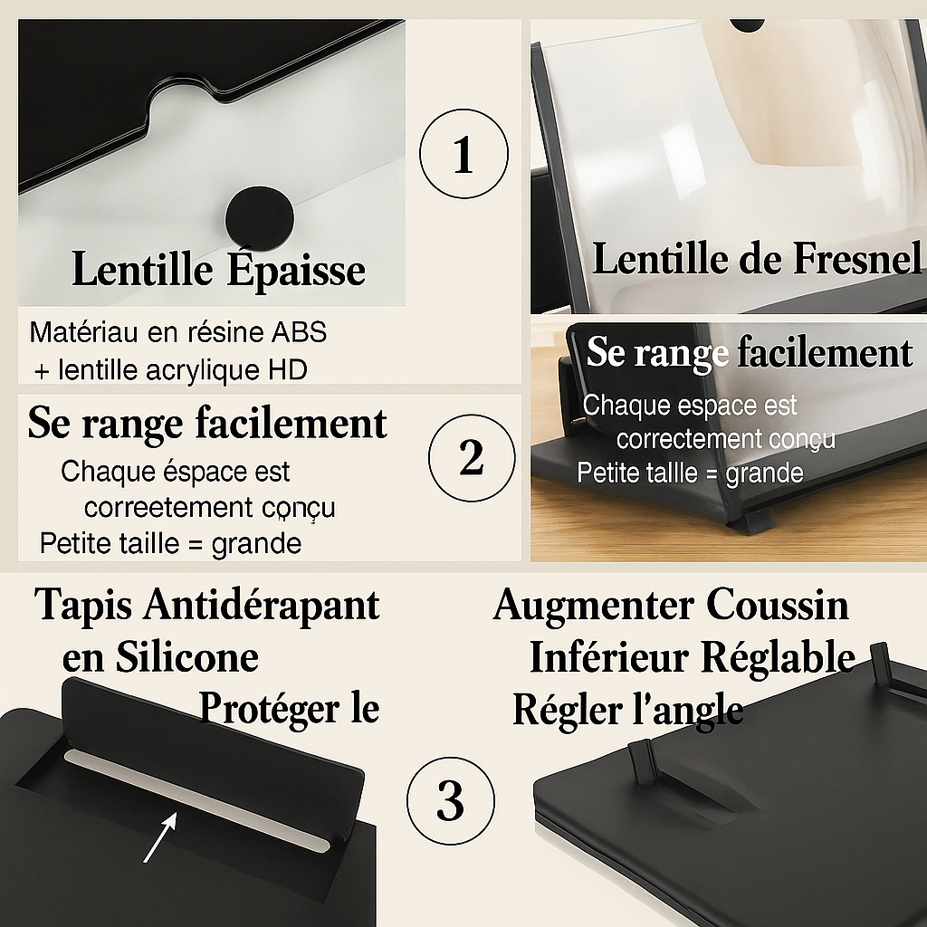 Loupe de téléphone premium